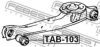 FEBEST TAB-103 Control Arm-/Trailing Arm Bush